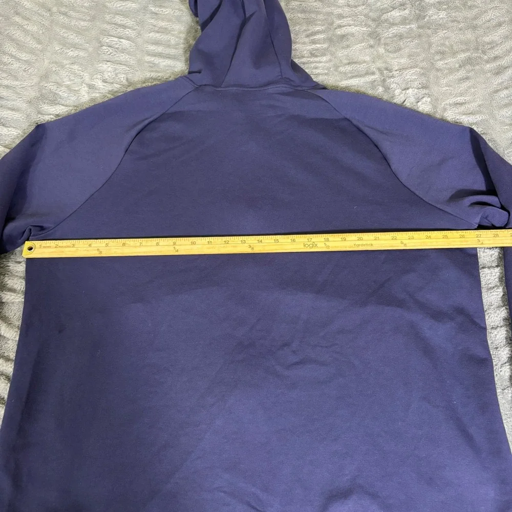 Under Armour Kent State Football Full Zip Hoodie Navy Blue Mens 2XL Jacket AQ649